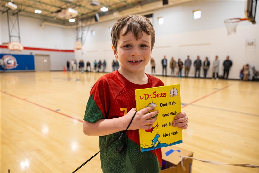 Students take part in a Character Parade